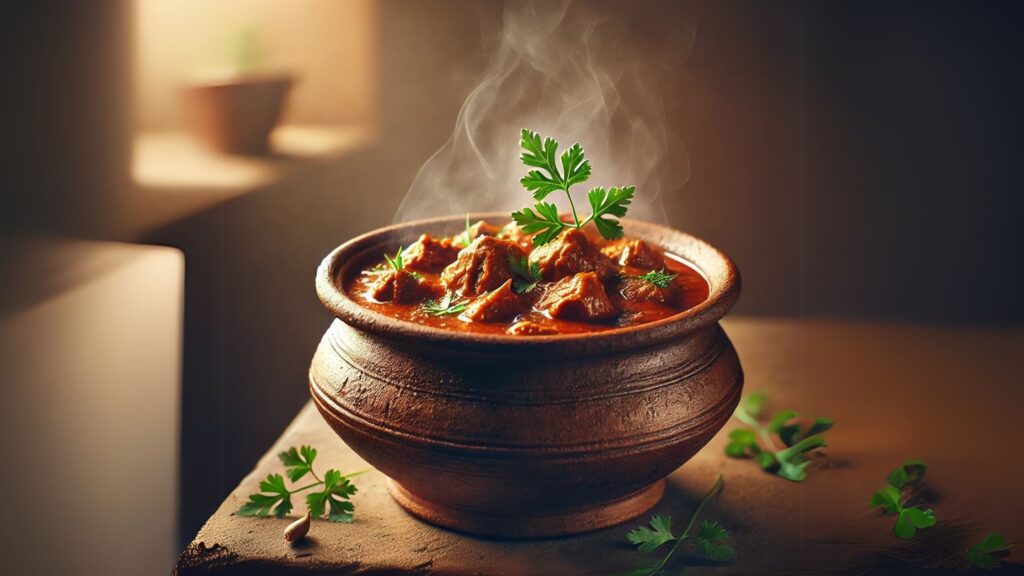 Mati handi mutton